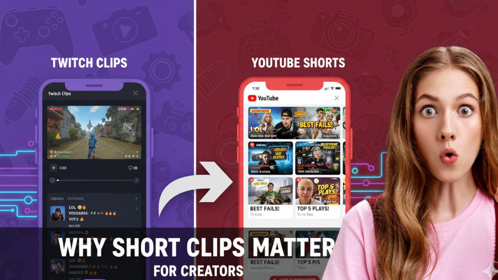 Why Short Clips Matter for Twitch & YouTube Creators