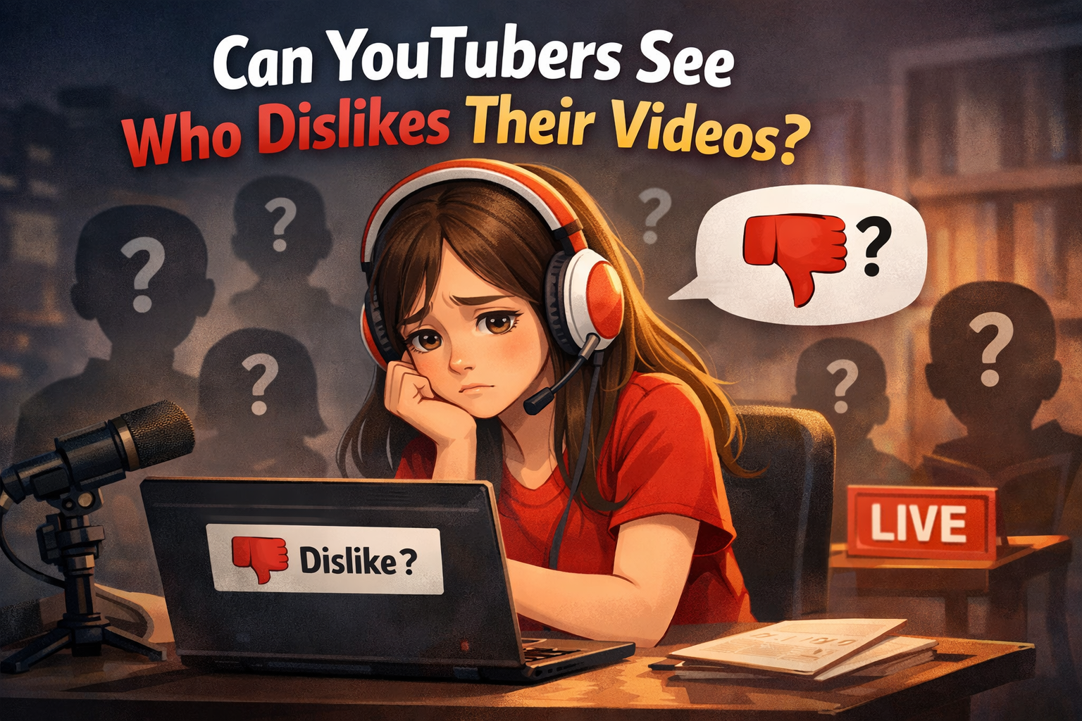 Can YouTubers See Who Dislikes Their Videos