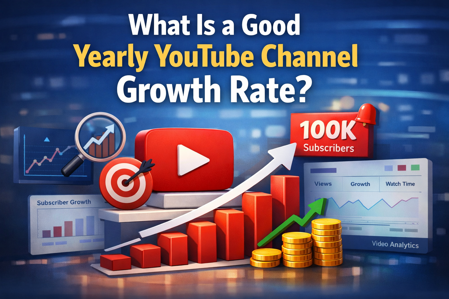 What Is a Good Yearly YouTube Channel Growth Rate