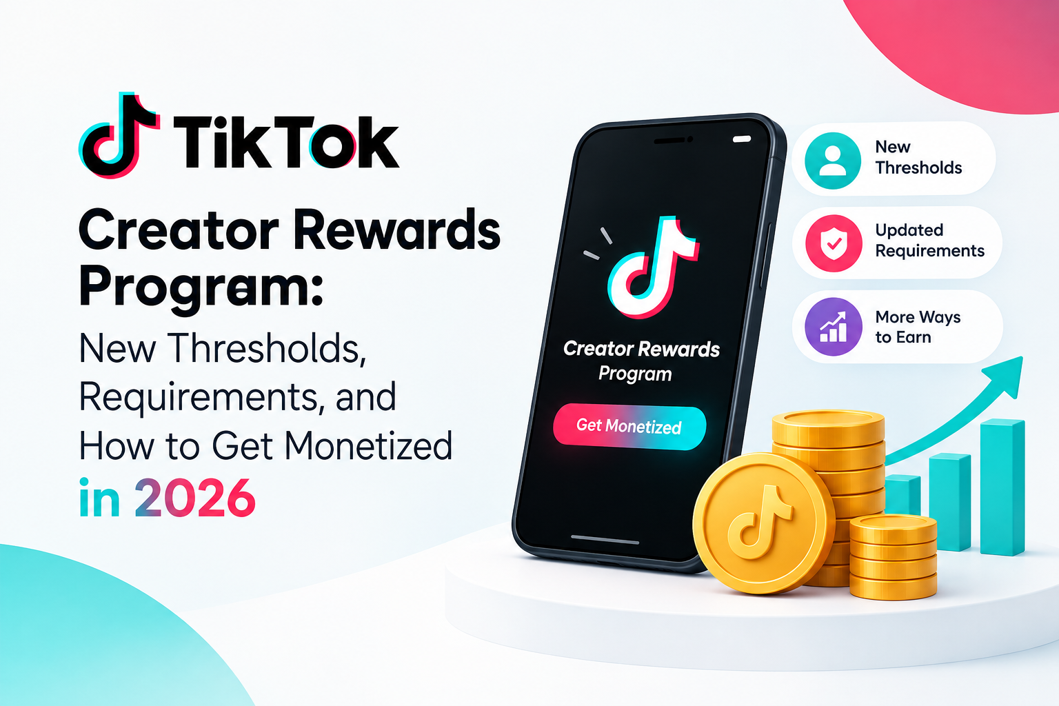 TikTok Creator Rewards Program: New Thresholds, Requirements, and How to Get Monetized in 2026